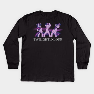 Twilightlicious Kids Long Sleeve T-Shirt